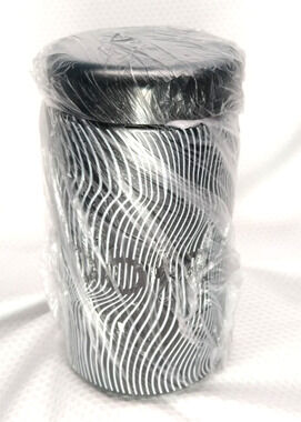 Majestic Everyday Dose Vessel Container Glass Jar Stash Coffee Black New In Box